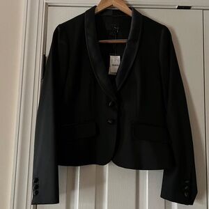 J Crew Collection Shawl Collar Tuxedo Blazer Jacket Size 8 NWT